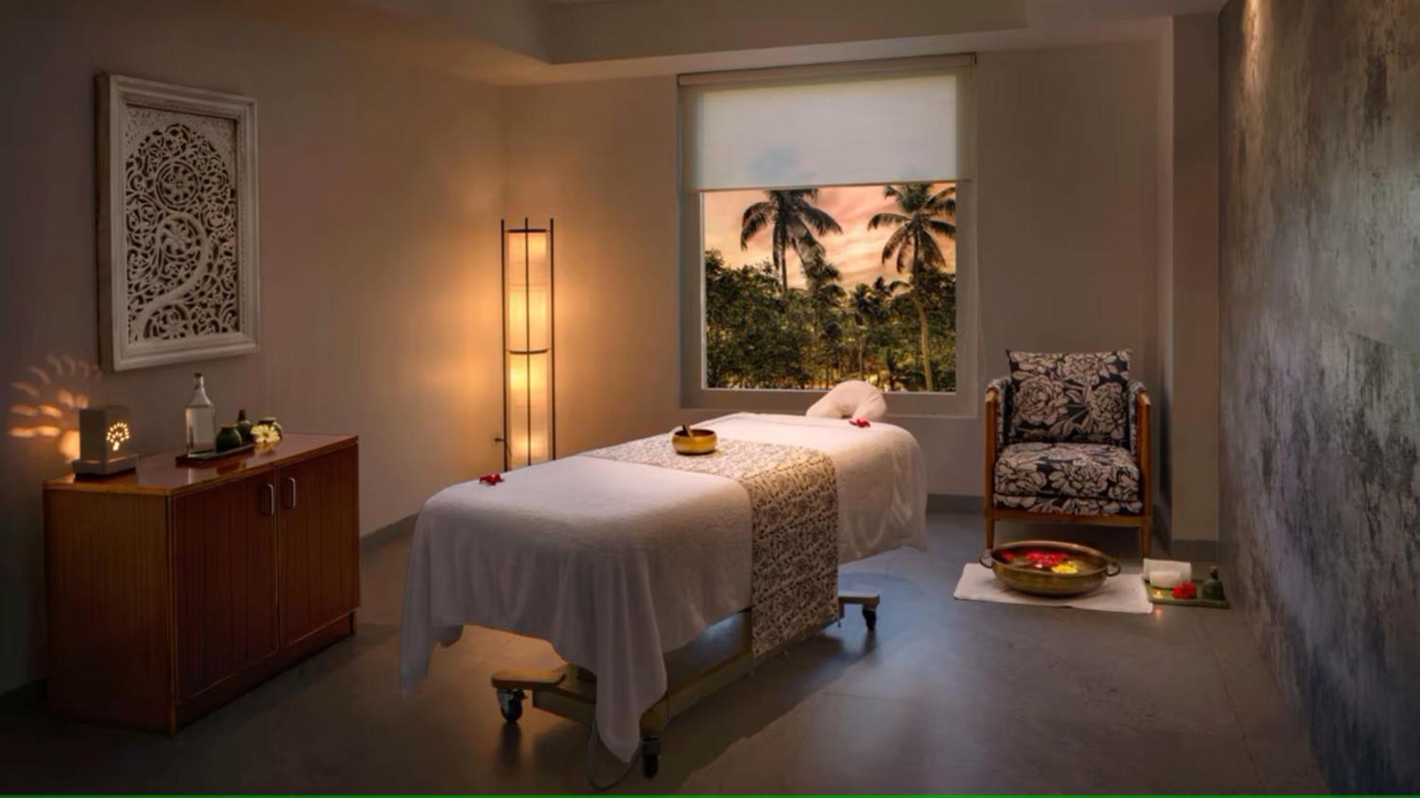 O By Tamara, Trivandrum Thiruvananthapuram Zewnętrze zdjęcie A treatment room at the spa